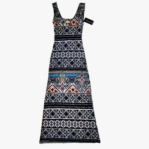 Womens/Jrs NWT Blue|Star Long Maxi Ankle Dress sz S